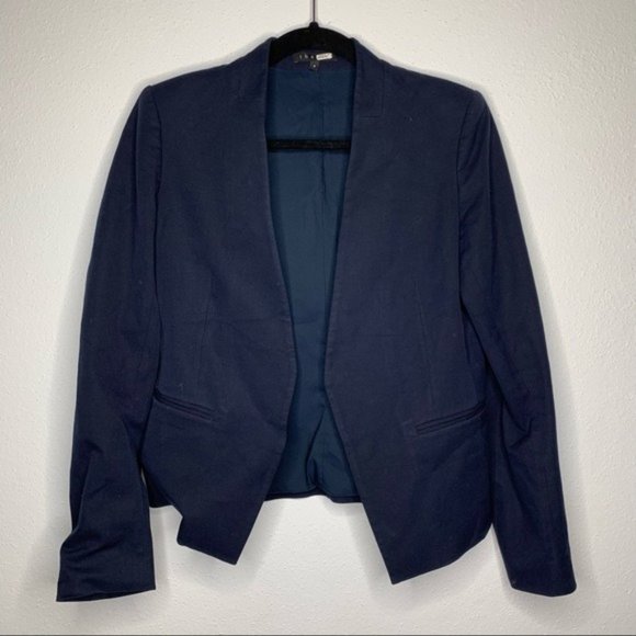 Theory Other - Theory Navy Blue Open Front Blazer